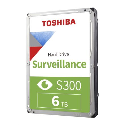 6TB Toshiba 3.5" S300 SATA merevlemez OEM (HDWT860UZSVA)