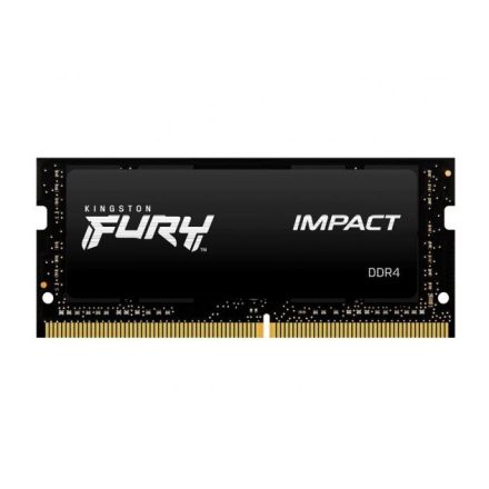32GB 2666MHz DDR4 RAM Kingston Fury Impact notebook memória CL16 (2x16GB) (KF426S15IB1K2/32)