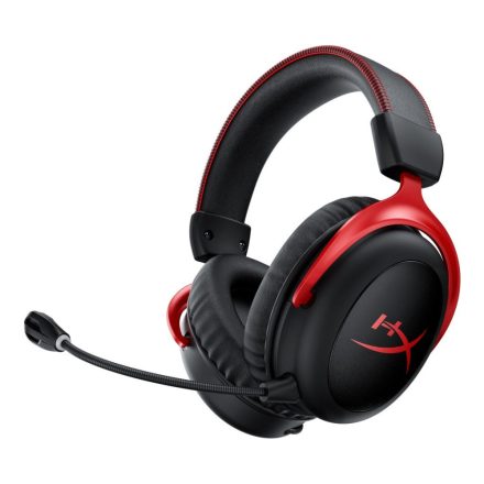 HyperX Cloud II vezeték nélküli Gaming Headset fekete-piros (4P5K4AA)