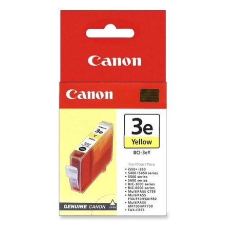 Canon BCI-3eY sárga  tintapatron