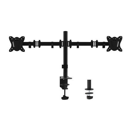 Equip 650152 asztali monitor konzol 13"-27", 9kg max. terhelhetőség, fekete