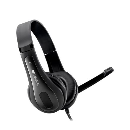 Canyon CNS-CHSC1B PC Headset fekete