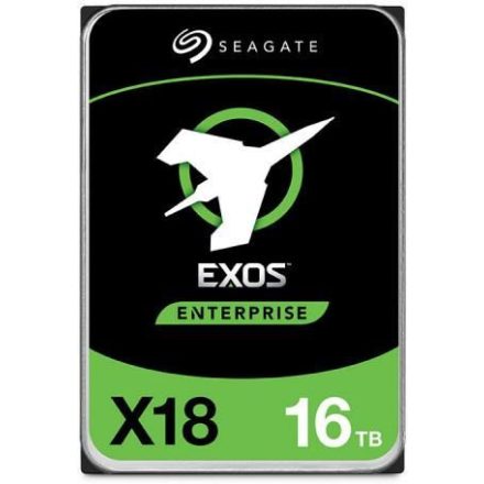 16TB Seagate 3.5" Exos X18 SATA merevlemez (ST16000NM000J)