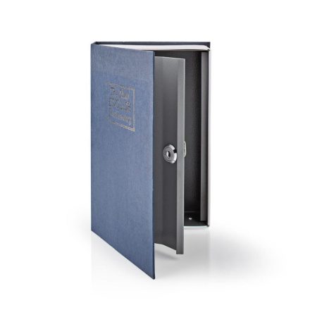 Nedis könyvszéf kék-ezüst (BOOKSEDM01BU)