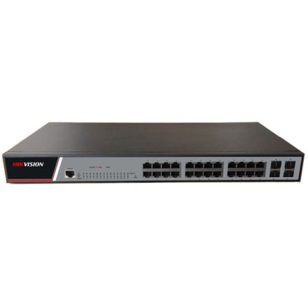 Hikvision 10/100/1000 24x port + 4x Gigabit Fiber Optic switch (DS-3E2528)