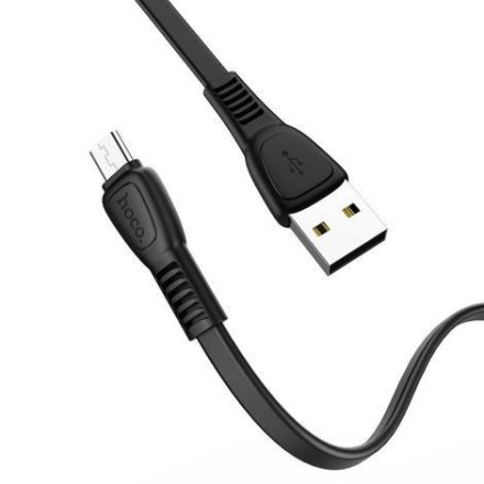 Hoco X40 Noah MicroUSB töltő- és adatkábel fekete (HC711670)