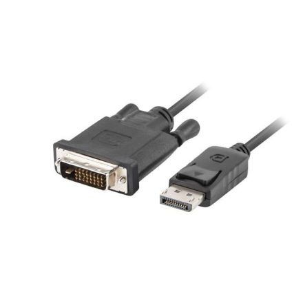 Lanberg DisplayPort --> DVI-D kábel 1.8m (CA-DPDV-10CU-0018-BK)