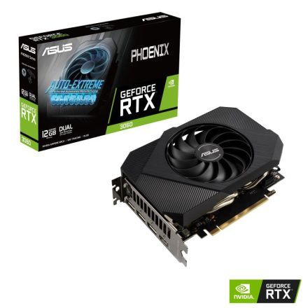 ASUS GeForce RTX 3060 V2 12GB Phoenix videokártya (PH-RTX3060-12G-V2)