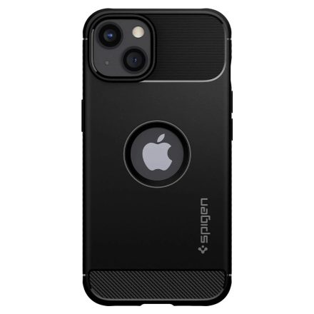 Spigen Rugged Armor Apple iPhone 13 tok fekete (ACS03518)