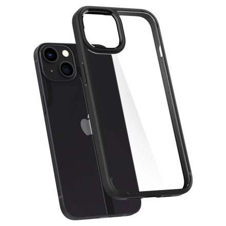 Spigen Ultra Hybrid Apple iPhone 13 tok átlátszó-matt fekete (ACS03523)