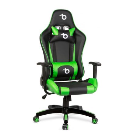 Delight Bemada gaming szék fekete-zöld (BMD1106GR)