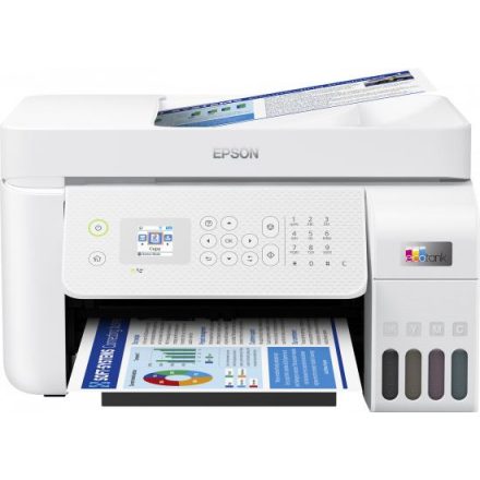 Epson EcoTank L5296 multifunkciós nyomtató fehér (C11CJ65404)