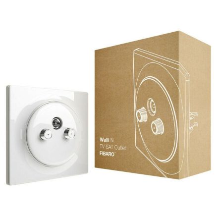 Fibaro Walli Switch Okos TV/FM dugalj (FGWTFEU-021)