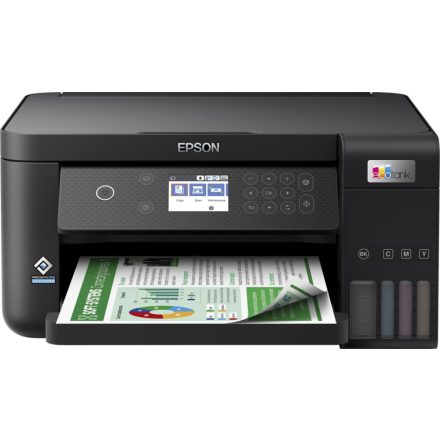 Epson L6260 EcoTank multifunkciós nyomtató fekete (C11CJ62402)