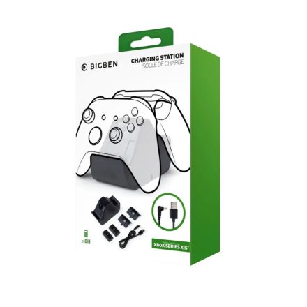 Nacon Xbox Series X/S dupla kontroller töltő fekete (XBXDUALCHARGER)