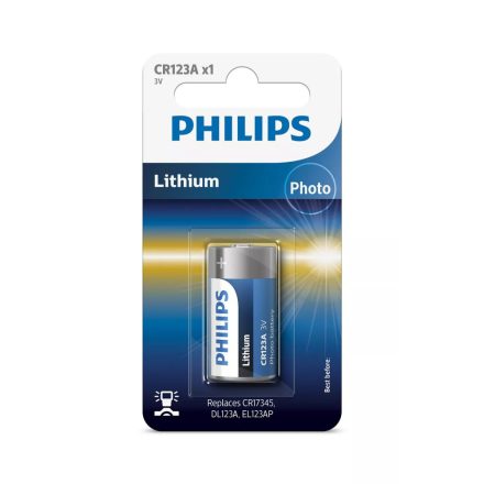 Philips Minicells CR123A/3V fotóelem (CR123A/01B)