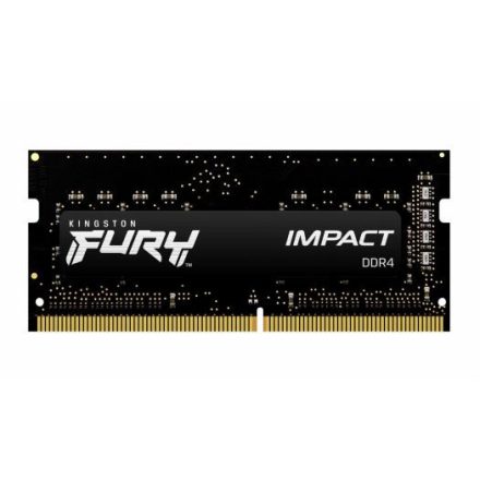 16GB 2666MHz DDR4 RAM Kingston Fury Impact notebook memória CL15 (2x8GB) (KF426S15IBK2/16)