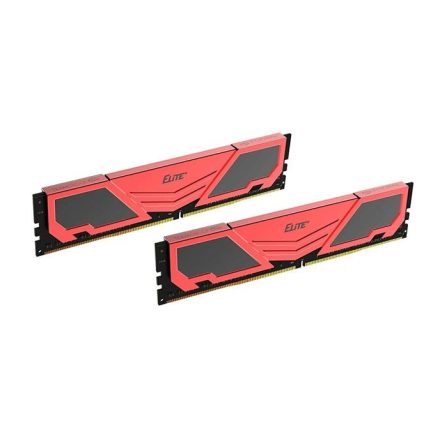 16GB 2666MHz DDR4 RAM Team Group Elite Plus fekete/piros CL19 (2x8GB) (TPRD416G2666HC19DC01)