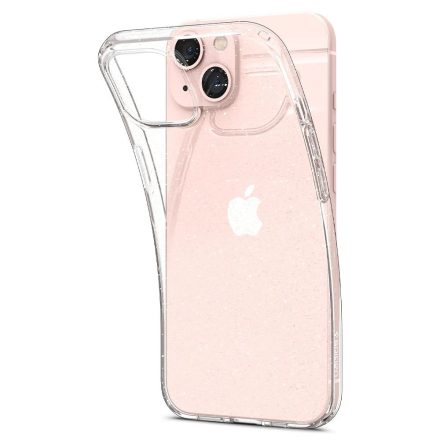 Spigen Liquid Crystal Glitter Apple iPhone 13 tok átlátszó-csillámos (ACS03516)