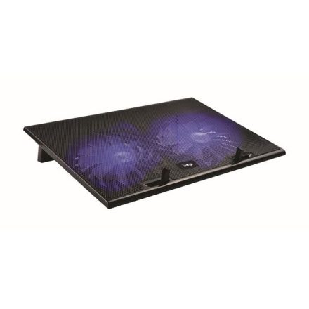 MS Cool D105 hűtő notebookhoz fekete-kék (MSP70004)