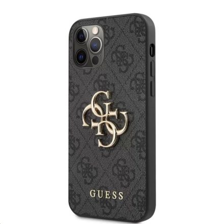 Guess Apple iPhone 12 / 12 Pro szürke tok (GUHCP12M4GMGGR)