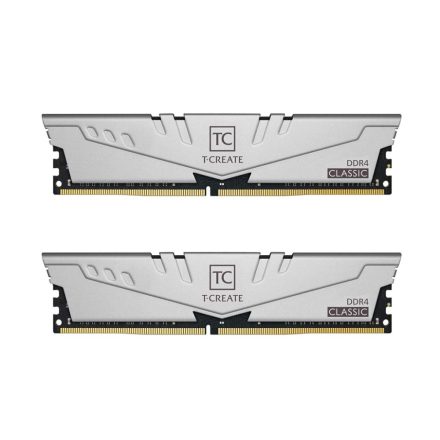 16GB 3200MHz DDR4 RAM Team Group T-Create Classic CL19 ezüst (2x8GB) (TTCCD416G3200HC22DC01)