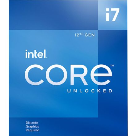 Intel Core i7-12700KF 3.6GHz Socket 1700 dobozos (BX8071512700KF)