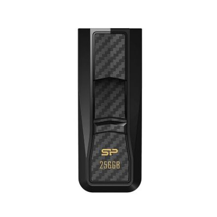 Pen Drive 256GB Silicon Power Blaze B50 fekete USB 3.0 (SP256GBUF3B50V1K)