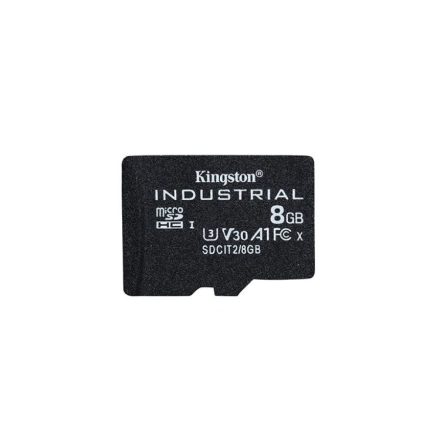 8GB microSDHC Kingston Industrial Temperature U3 V30 A1 (SDCIT2/8GBSP)