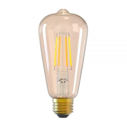 Tellur WiFi Smart Filament Bulb E27 6W Amber okos fényforrás (TLL331191)