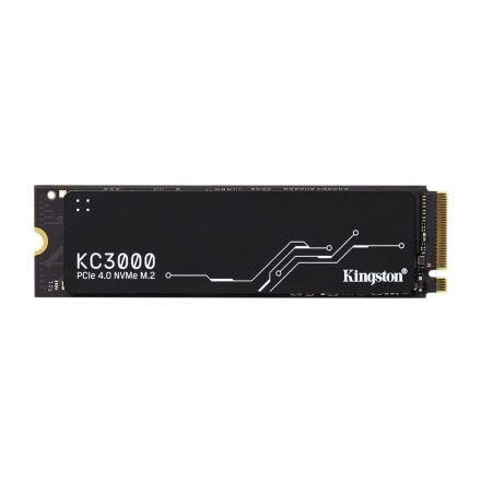 512GB Kingston SSD M.2 NVMe KC3000 meghajtó (SKC3000S/512G)