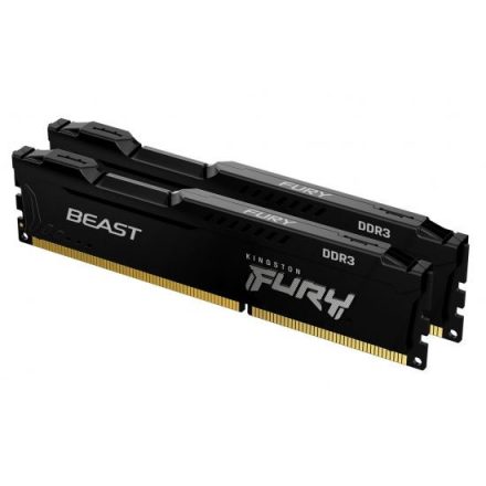 16GB 1600MHz DDR3 Kingston Fury Beast Black CL10 (2x8GB) (KF316C10BBK2/16)