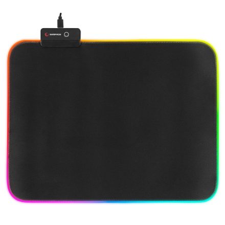 Rampage MP-21 RGB LED Gaming egérpad fekete (35753)