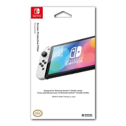 Hori Nintendo Switch (OLED modell) kijelzővédő fólia (NSP212)