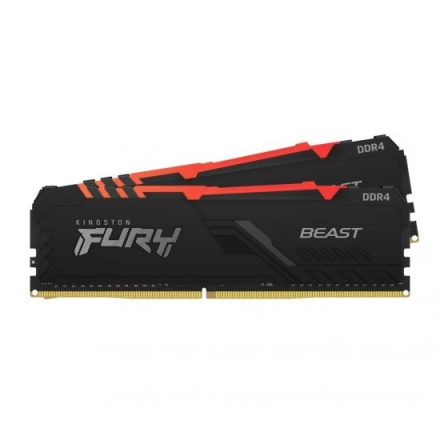 64GB 3600MHz DDR4 RAM Kingston Fury Beast RGB CL18 (2x32GB) (KF436C18BBAK2/64)