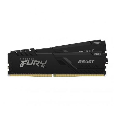 64GB 3600MHz DDR4 RAM Kingston Fury Beast Black CL18 (2x32GB) (KF436C18BBK2/64)