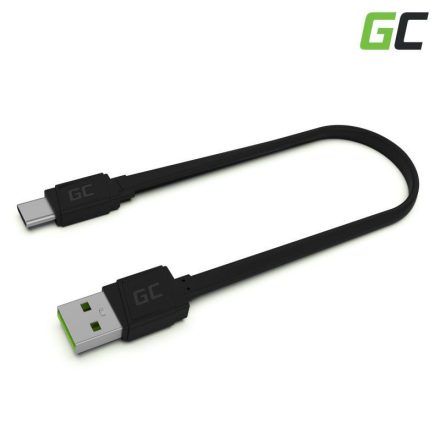 Green Cell GCmatte USB - USB-C töltőkábel 25cm (KABGC03)