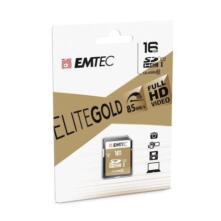 16GB SDHC Emtec Elite Gold UHS-I U1 (ECMSD16GHC10GP)