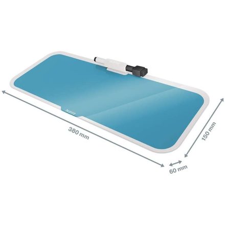 Leitz Cosy asztali üvegtábla nyugodt kék (52690061)