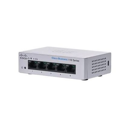 Cisco CBS110-5T-D-EU 5 LAN 10/100/1000Mbps 1U switch