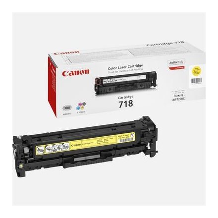 Canon CRG 718Y sárga toner