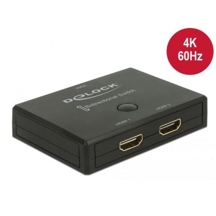 DeLock HDMI kétirányú Switch 4K 60Hz (18749)