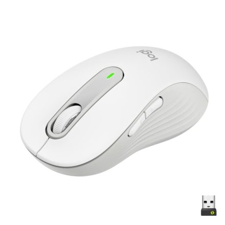 Logitech Signature M650 L nagy vezeték nélküli egér piszkosfehér (910-006238)