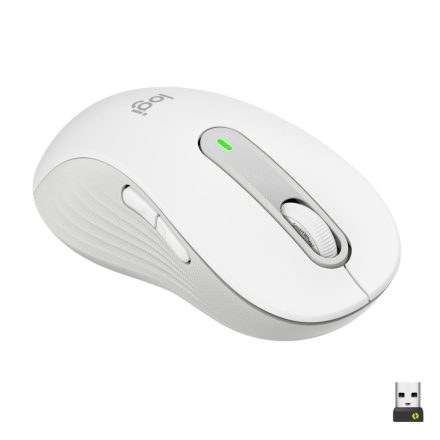 Logitech Signature M650 L nagy balkezes vezeték nélküli egér piszkosfehér (910-006240)