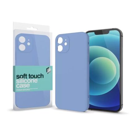 Xpro Soft Touch Silicone Case Slim Samsung A02s készülékhez, liláskék (124340)