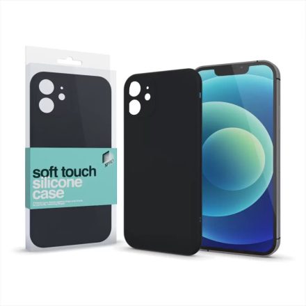 Xpro Soft Touch Silicone Case Slim Xiaomi Mi9 készülékhez, fekete (122250)