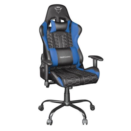 Trust GXT 708B Resto gaming szék fekete-kék (24435)