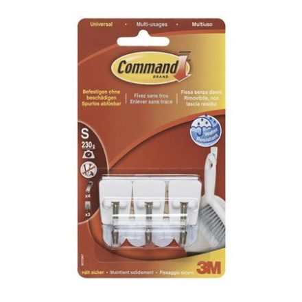 3M "Command" mini műanyag akasztó fém kampóval (UU007826975)