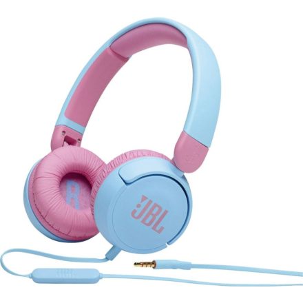 JBL Jr310 gyermek fejhallgató kék-rózsaszín (JBLJR310BLU)