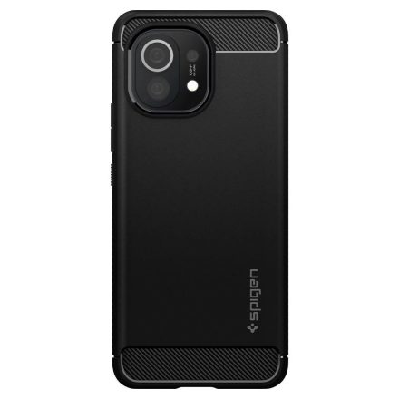 Spigen Rugged Armor Xiaomi Mi 11 ütésálló tok fekete (ACS02738)